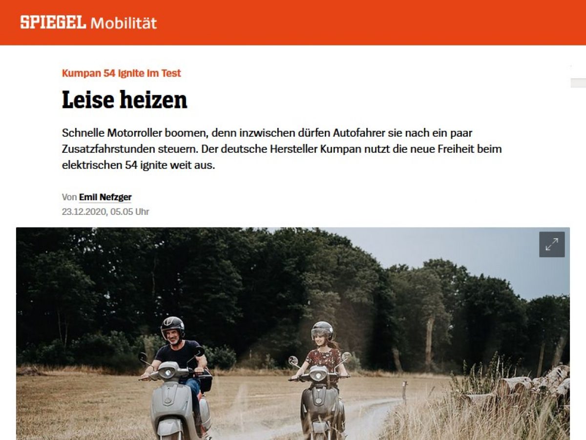 Titel Spiegel Bericht Kumpan 54i:gnite 